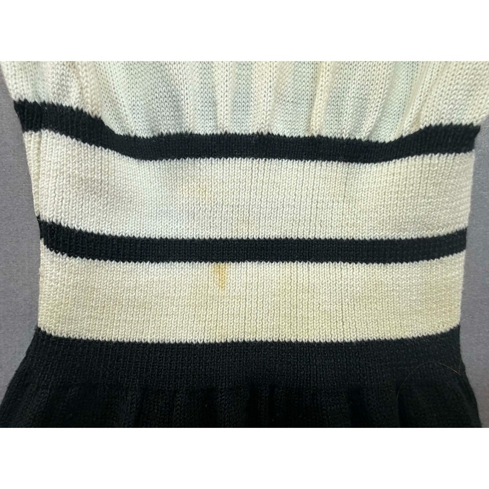 Vintage Apple‎ Blossom 100% Acrylic Sleeveless Dress Size Small - Picture 8 of 13